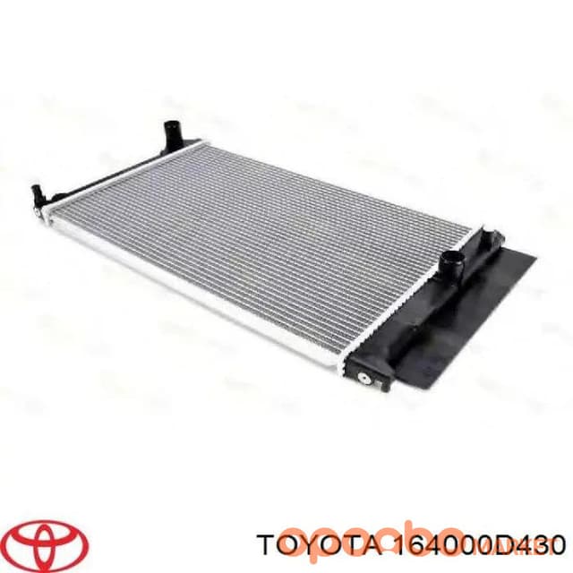 TOYOTA RADIATOR ASSY 16400-0D430