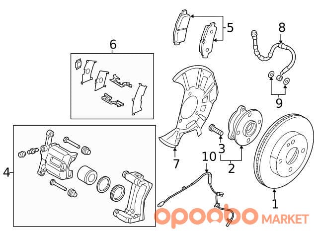 TOYOTA CYLINDER ASSY, FRONT DIS 47730-WC002