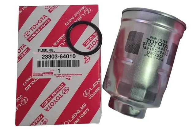 GENUINE TOYOTA DIESEL FUEL FILTER 23303-64010