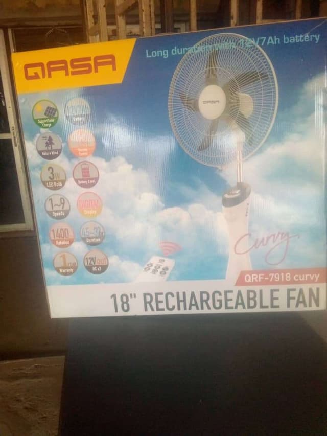 Rechargeable Fan