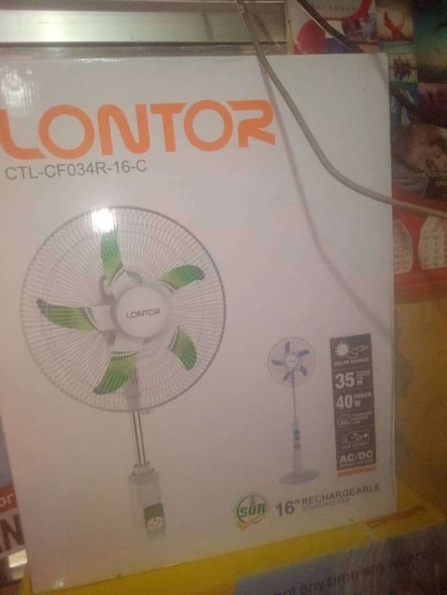 Lontor Rechargable Fan