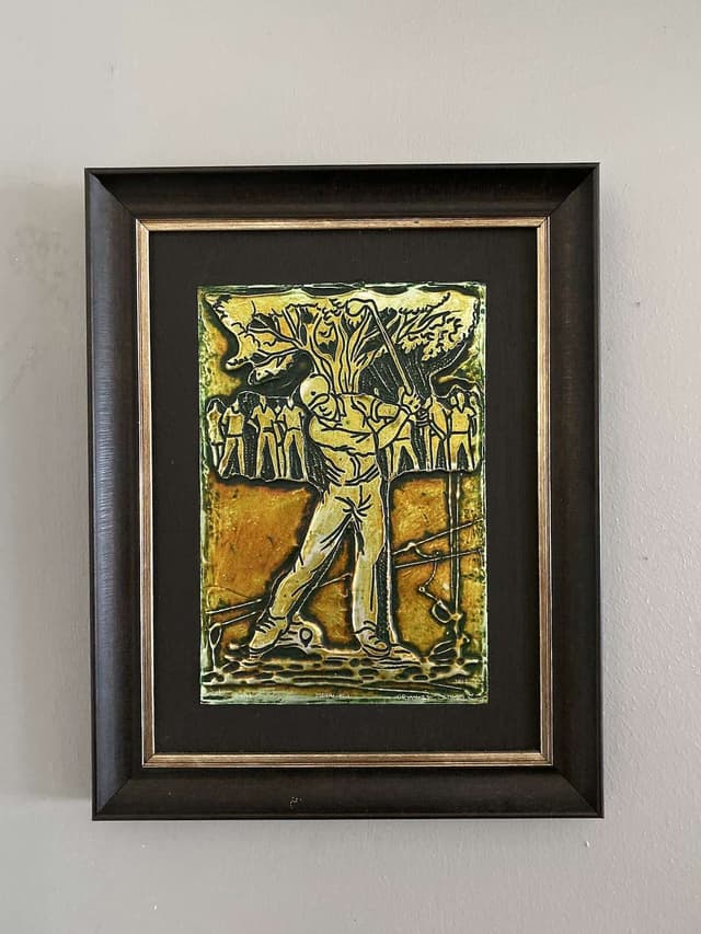 "Engolfed" - Foil etced Art