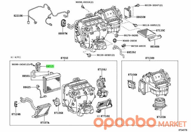 TOYOTA Valve,expansion 88515-33050