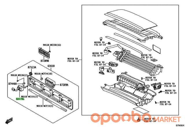 TOYOTA Valve,expansion 88515-WC001