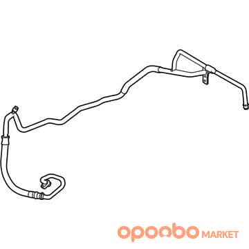 TOYOTA HOSE Sub-assy, 88704-33290