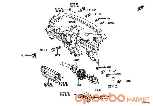 TOYOTA Buzzer, CLEARANCE 89343-WC002