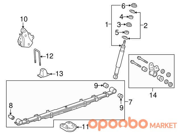 TOYOTA RETAINER 90948-02005