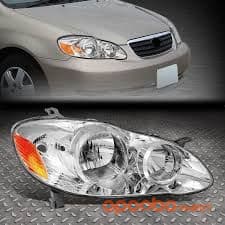Toyota Genuine Part 81130-02D70 Right-Hand Headlamp Assembly Corolla 2007
