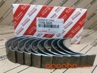 Toyota Genuine Crankshaft Bearing Set  11704-30020 Description: Bearing Set, 2KD 0.25